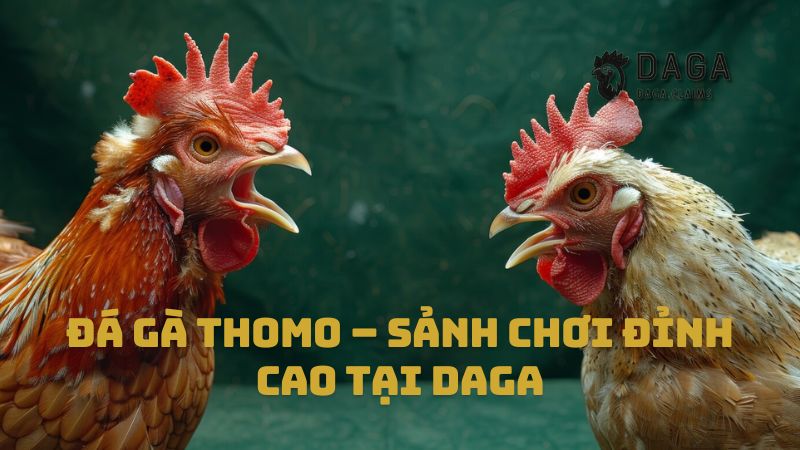 Đá gà Thomo – Sảnh chơi đỉnh cao tại Daga