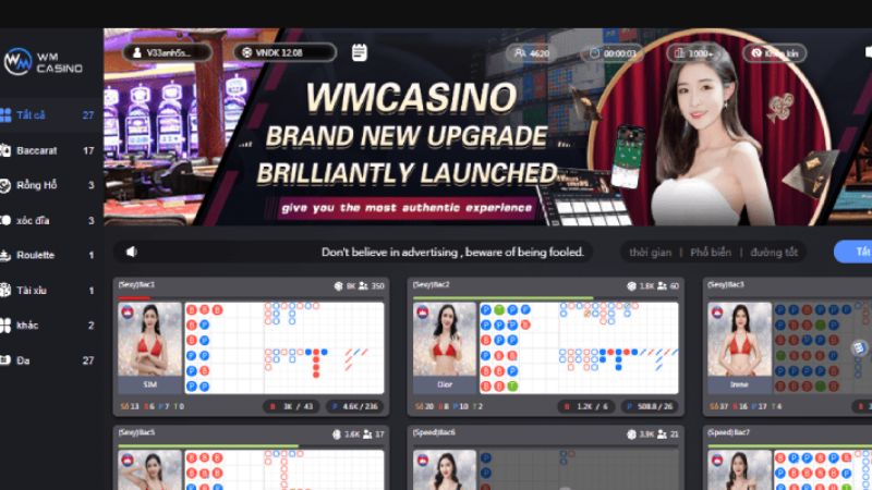 Tại sao WM Casino tại Daga lại thu hút anh em?